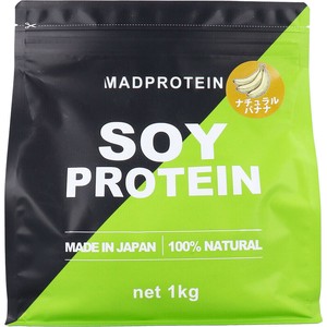 ※MADPROTEIN ソイプロテイン ナチュラルバナナ 1kg