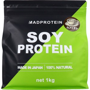※MADPROTEIN ソイプロテイン カフェオレ 1kg