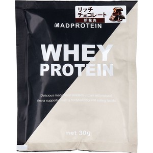 ※MADPROTEIN ホエイプロテイン リッチチョコレート30g