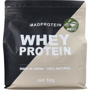 ※MADPROTEIN ホエイプロテイン 抹茶ラテ 1kg
