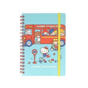 【ノート】サンリオキャラクターズ WリングノートB6 New Life Collection