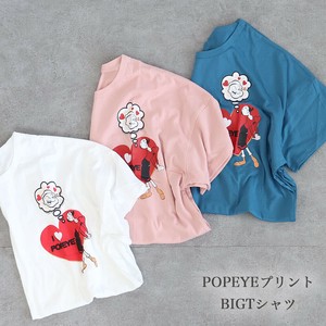 POPEYEプリントBIGTシャツ