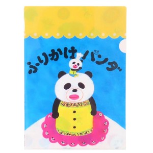 【A4クリアファイル】パンダのおさじ A4シングルクリアファイル パンダのおさじとふりかけパンダ