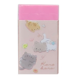 【消しゴム】ころころアニマル リフレッシュ消しゴム ネコ
