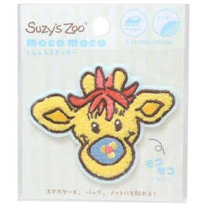 【ワッペン】スージーズー モコモコ刺繍ステッカー パッチズ
