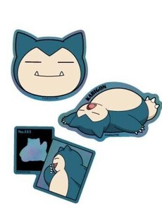ポケットモンスター モバイルステッカー カビゴン PKE-19C
