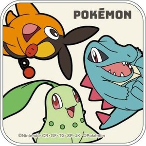 ポケットモンスターUSB/USB Type-C ACアダプタ チコリータ＆ポカブ＆ワニノコ PKE-12A