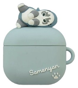 mofusand AirPods 4 対応シリコンケース サメにゃん MOFU-81A