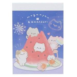 【メモ帳】もぐにゃん ミニミニメモ スイカ