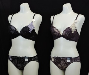 ブラショー　＜花柄ケミカル＆ストレッチレース＞　8月新商品