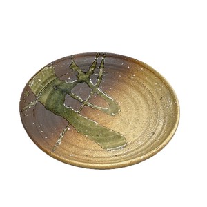 Shigaraki ware Main Plate 21cm Made in Japan