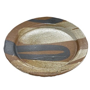 Shigaraki ware Main Plate Made in Japan