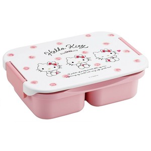 【スケーター】抗菌セパレート型タイトランチボックス 900ml 【ハローキティ 水彩コスメ】日本製