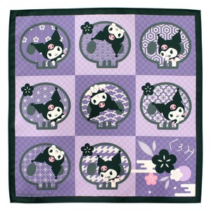 Japanese Bag Japanese Wrapping Cloth Furoshiki Purple KUROMI