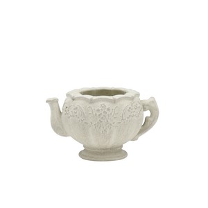 8/中旬入荷【カルナック】ティーパーティポットS-WH