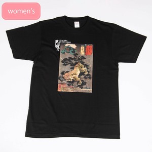 浮世絵 Tシャツ　歌川国芳06木曽街道六十九  京都 鵺 半袖/お土産/JAPAN/日本/インバウンド/和柄