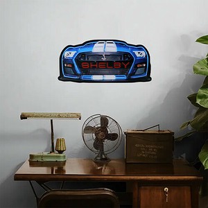 【サイン】レンチキュラー サイン SHELBY COBRA GT500 CA-LS-461418