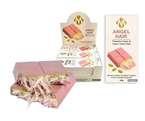 エンジェルヘアーチョコレート ピンク165g(綿菓子入り)【予約受注】