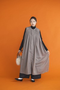 Casual Dress Gathered Dress Sleeveless