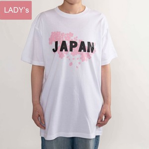 おみやTシャツ JAPAN ホワイト 半袖/お土産/JAPAN/日本/インバウンド/和柄