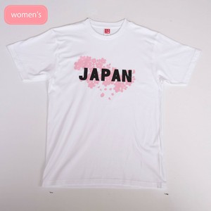 おみやTシャツ JAPAN ホワイト 半袖/お土産/JAPAN/日本/インバウンド/和柄