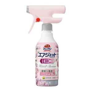 バスマジックリン　エアジェット　除菌EX　フラワーシャワーの香り　本体 390ml 【浴室用合成洗剤】