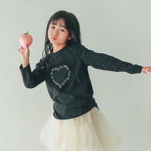 Heart　チュールロングTシャツ