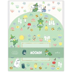 【レターセット】ムーミン レターセット MOADグリーン