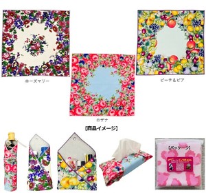 Towel Handkerchief Floral Pattern [New Item]