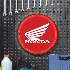 【サイン】LED ロープ ネオン サイン HONDA LOGO ボトルキャップ CA-LE-695555
