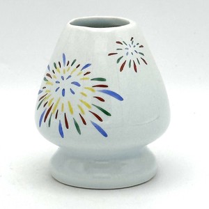 【茶筅直し】京絵付け 「花火」 手描き茶筅くせ直し／茶筅直し 茶筌立て 日本製 抹茶道具 和食器