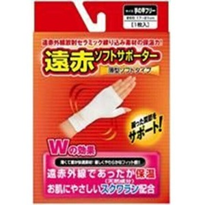 ピバンナー　遠赤ソフトサポーター　手の甲
