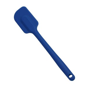 ユーロキッチン eurokitchen 一体型シリコンスパチュラ スタンダード 中 青