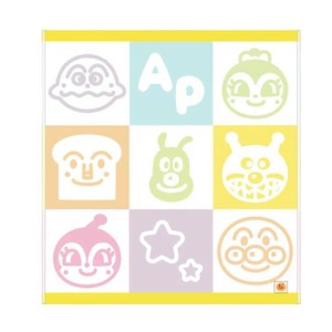 アンパンマン 無撚糸ガーゼ ハンドタオル