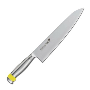 富士カトラリー NarihiraPRO」S」 牛刀 240mm イエロー FC-3025YL