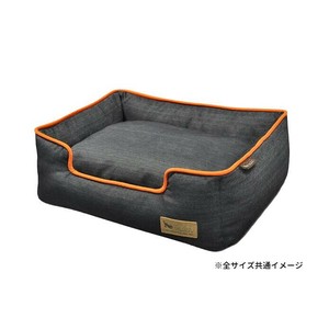 P.L.A.Y. ラウンジベッド S アーバンデニム オレンジ
