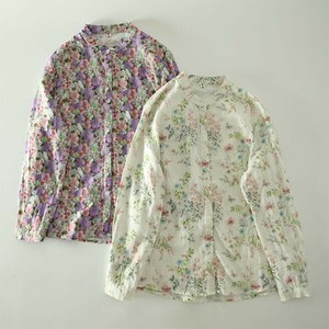 衬衫 新商品 棉 印花 纱布 衬衫