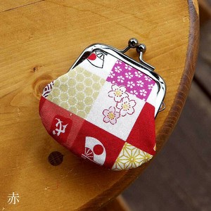 お賽銭用がま口/柴犬市松(赤)