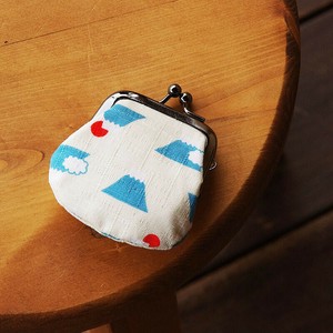 お賽銭用がま口/富士山(キナリ)