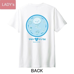 Oクラゲ ライフサイクルTシャツ 半袖/プリント/お土産/日本/JAPAN/インバウンド/水族館/アクアリウム