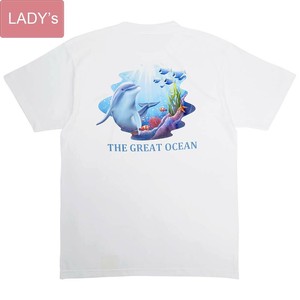 グラフィックTシャツ 楽園のカマイル 半袖/プリント/お土産/日本/JAPAN/インバウンド/水族館/アクアリウム