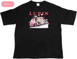 ルパン三世パート5　ルパン一味ビッグシルエットTシャツ　ブラック［半袖］［プリント］