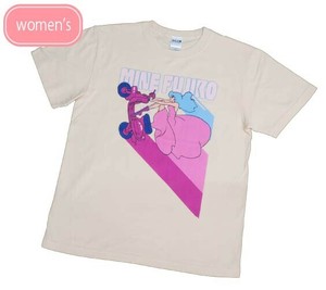 ルパン三世パート2　峰不二子Tシャツ　ナチュラル［半袖］［プリント］