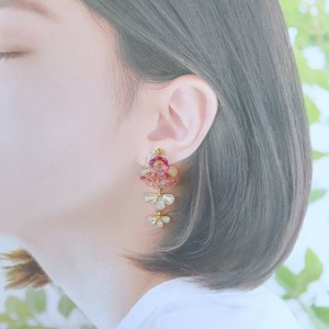 金耳夹 花朵