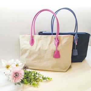 Tote Bag Cattle Leather Bicolor Lightweight
