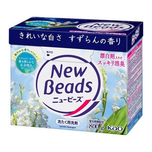 ニュービーズ　大 800g 【New　Beads 洗濯用合成洗剤 部屋干し防臭 蛍光剤無配合 酸素系漂白剤入り】