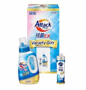 アタック抗菌EXバラエティギフト　KAU-10A 【Attack 洗濯用合成洗剤 ギフト商品】