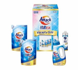 アタック抗菌EXバラエティギフト　KAU-20A 【Attack 洗濯用合成洗剤 食器用洗剤 ギフト商品】