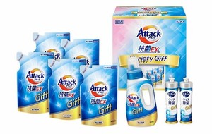 アタック抗菌EXバラエティギフト　KAU-40A 【Attack 洗濯用合成洗剤 食器用洗剤 ギフト商品】