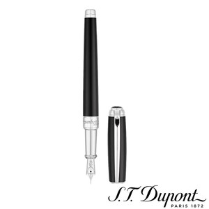 S.T. Dupont　エス・テー・デュポン　ラインD 万年筆　ラッカー&パラディウム　410100M